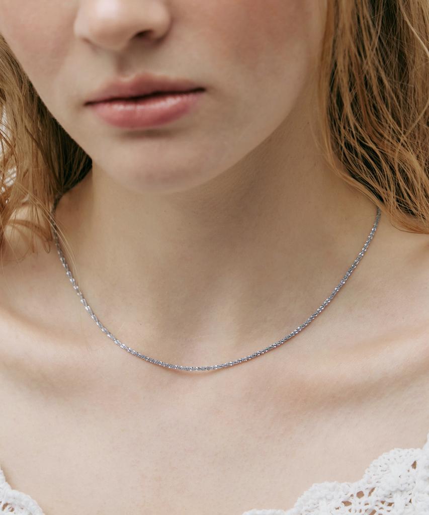 Byhyeres Pure Line Twinkle Necklace (White) Bh7N66814Ws450