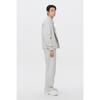 CuStomellow Men S Grey Dyed Cotton pantS C9pam26121gyl