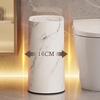 Nordic Marble Texture Trash Can Press Type Wastebasket Narrow Toilet Trash Bin Odor Proof Wastebasket Bathroom Accessories