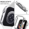 Apple Watch Kılıfı Kapağı 45mm 41mm 44mm 40mm 42mm 38mm 46 49 mm Aksesuarlar PC Koruyucu tampon iWatch Series 8 7 SE 6 5 4 3 9