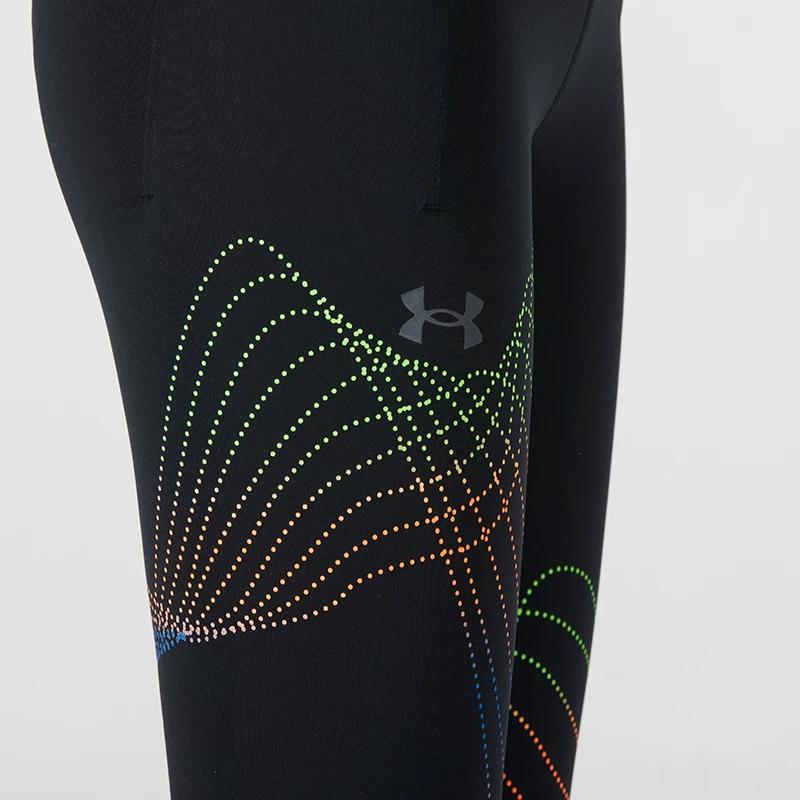 Under Armour Official Women's Summer Stretchy Tight-Fitting Sports Pants Running Training Yoga Pants Stretchy Leggings