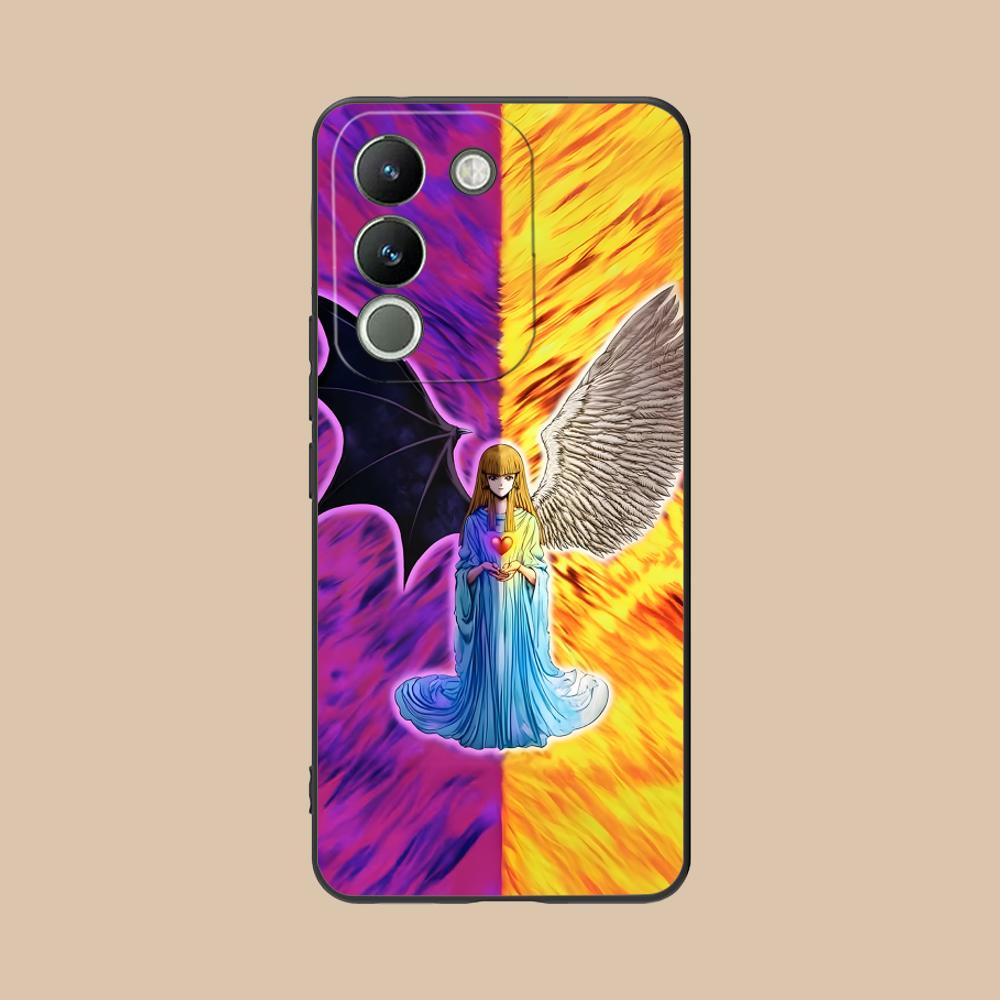 Yugioh Change of Heart Phone Case for VIVO V60 V50 V40 V30 V29 V27 V25 V23 Pro Lite 5G Soft TPU Shockproof Cover
