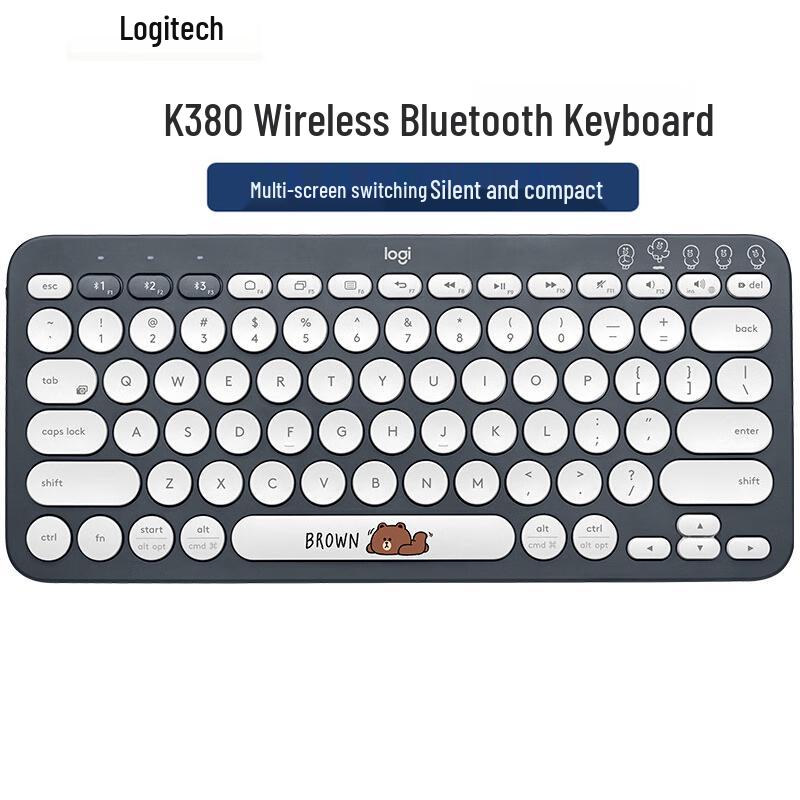 

Logitech K380 Compact Multi-Device Bluetooth Keyboard