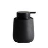 Ceramic Matte Black Big Easy Foaming Pump Soap Dispenser Modern Bathroom Accessory Set