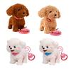 Easy To Operate Kids Electric Plush Toy Dog with Walking Barking and Talking Functions and Soft Plush