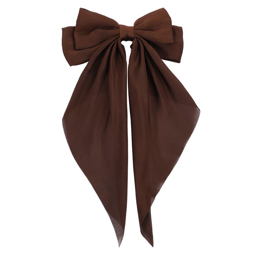 Exclusive Red Bow Hair Clip – Elegant Temperament Spring Style Accessory