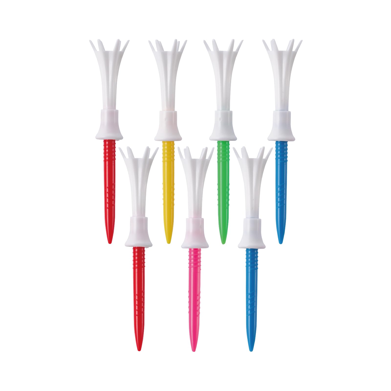 

by Pro Rikiya DAIYA GOLF Tomahawk Pack of Adjustable Increased Easy to Conforms to Golf Made in Tee Height White Cup [Used Hoshino] Tees, Long, 7, белый