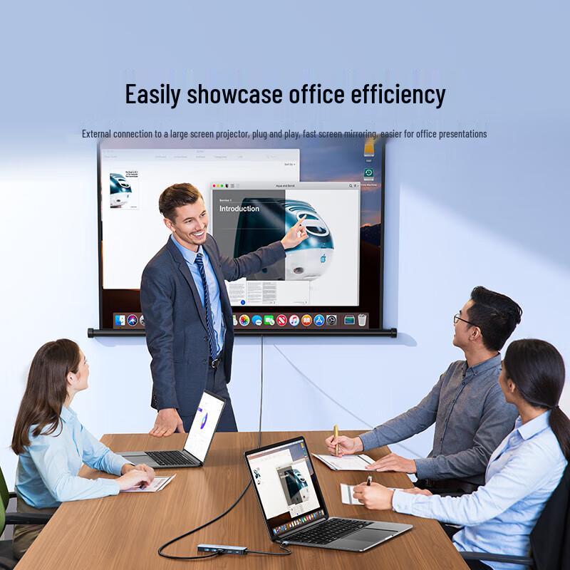 Shan Ze Type-C USB 3.0 Gigabit Ethernet HDMI 4K Dock