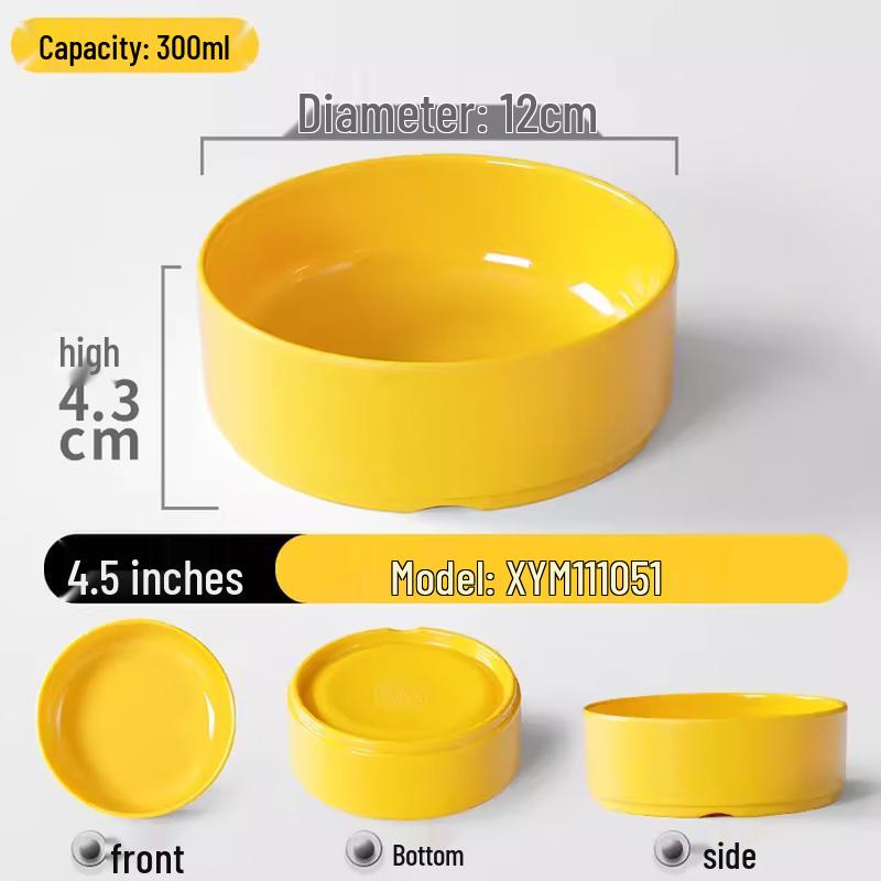 Shengxinhui Commercial Melamine Round Serving Bowl