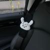 Big-Eared Rabbit Car Seatbelt Shoulder Pads, Cute Car Decoration Shoulder Pads, In-Car Couple Decorations
