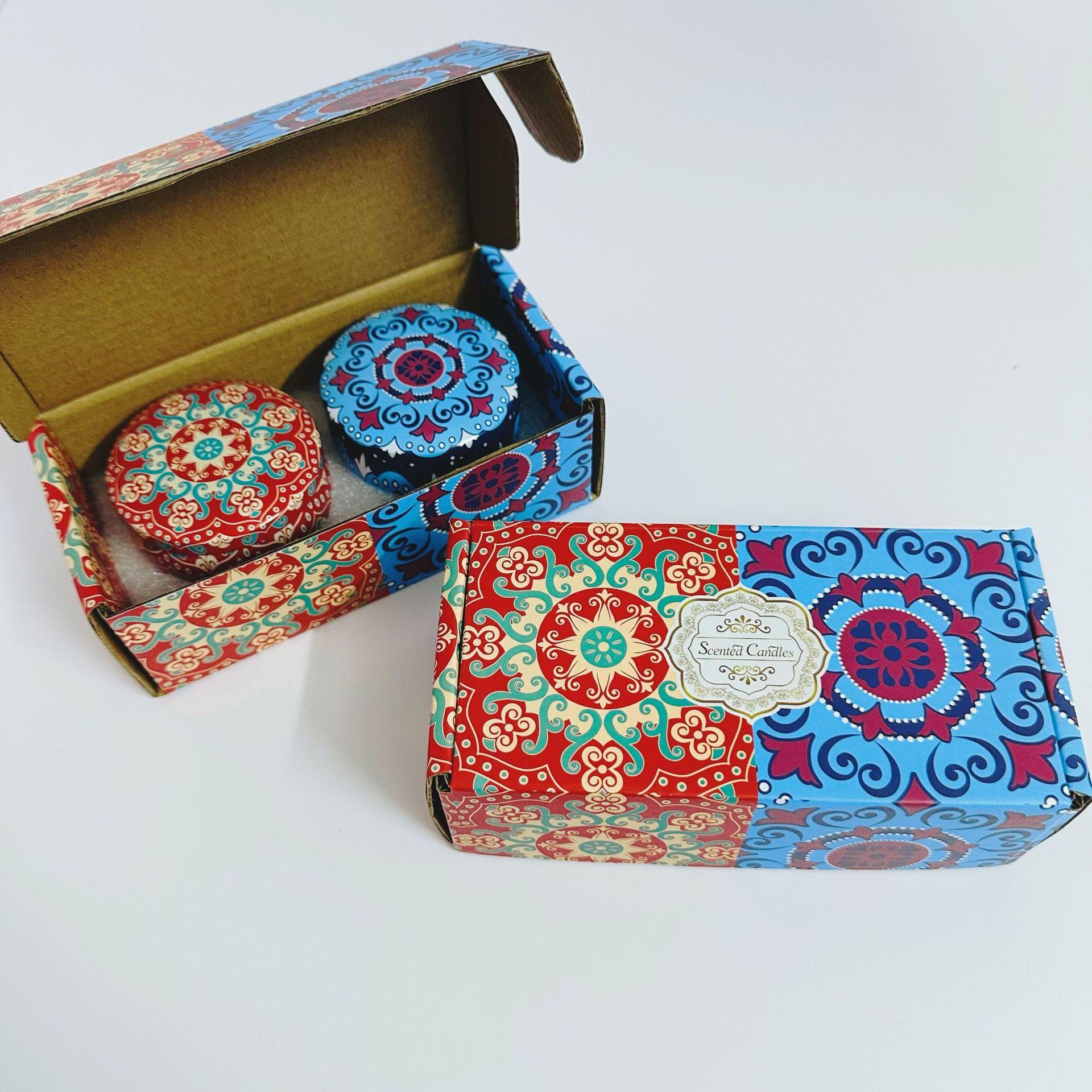 

Набор подарочных ароматерапевтических свечей из соевого воска, праздничный подарок, соевый подарок, ароматические свечи, разные стили