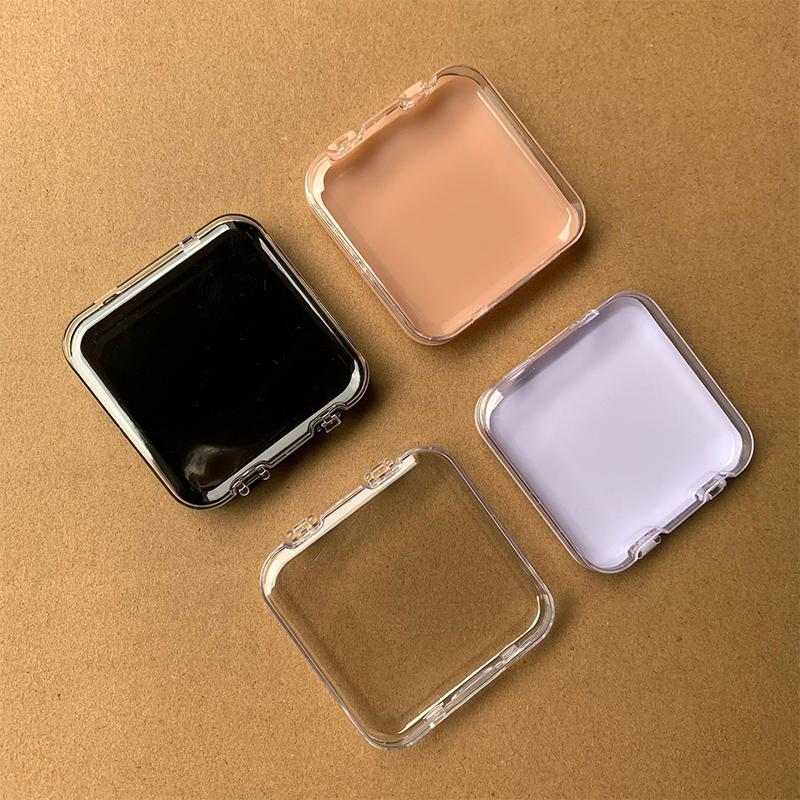 Transparente Kunststoffverpackungsbox Nagelverschönerung Aufbewahrung Schmuck Halskette Display Geschenkbox