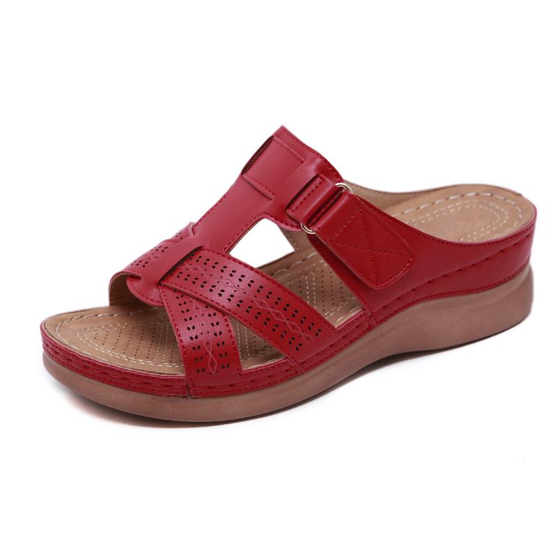2025 New Sports Summer Sandals For Women's College Style Sloping Wedge Light And Comfortable Students' Shoes Casual Comfortable