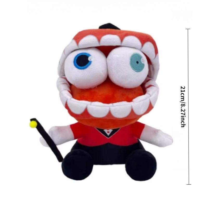 25CM Erstaunliche Digitale Puppe Zirkus Magd Jax Plüsch Magisches Kaninchen Clown Cartoon Peripherie Geeignet Fans Haus Sammlung Dekoration