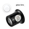 Jewelers Loupe Portable Monocular Magnifier Magnifying Glass Tool For Clock Maintenance Craftsmen And Hobbyists