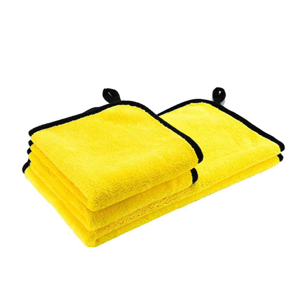 High Density Coral Fleece Car Wash Towel Double Sided Absorbent Drying Cloth Car Cleaning Microfiber Towel