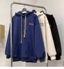 Men's Heavyweight Embroidered Hoodie - Versatile, Loose, Casual Sports Jacket for Autumn and Winter