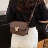 Foreign style retro armpit bag 2025 new autumn small square bag high-end niche chain single shoulder crossbody tofu bag