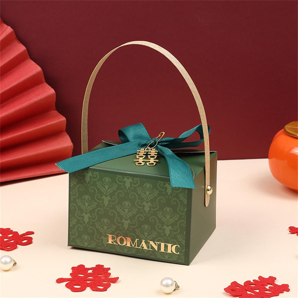 New Candy Box Champagne Gift Bags Birthday Baby Shower Favors Handheld Chocolate Gift Packing Box Decoration for Guests