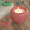 DIY Apple Jar Candle Jar Silicone Mold With Lid Jewelry Storage Box Gypsum Resin Mold  Cement Clay Plaster Mold Candle Holder