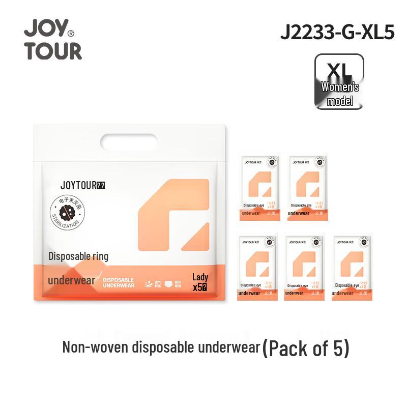 Roupa Íntima Descartável de Não Tecido Jiatu (Pacote de 2x5)