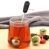 Multifunction Tea Infuser Single-sided Rotating Tea Infuser Ball Tea Filter Mesh With Soft Handle Portable Fine Mesh Filter