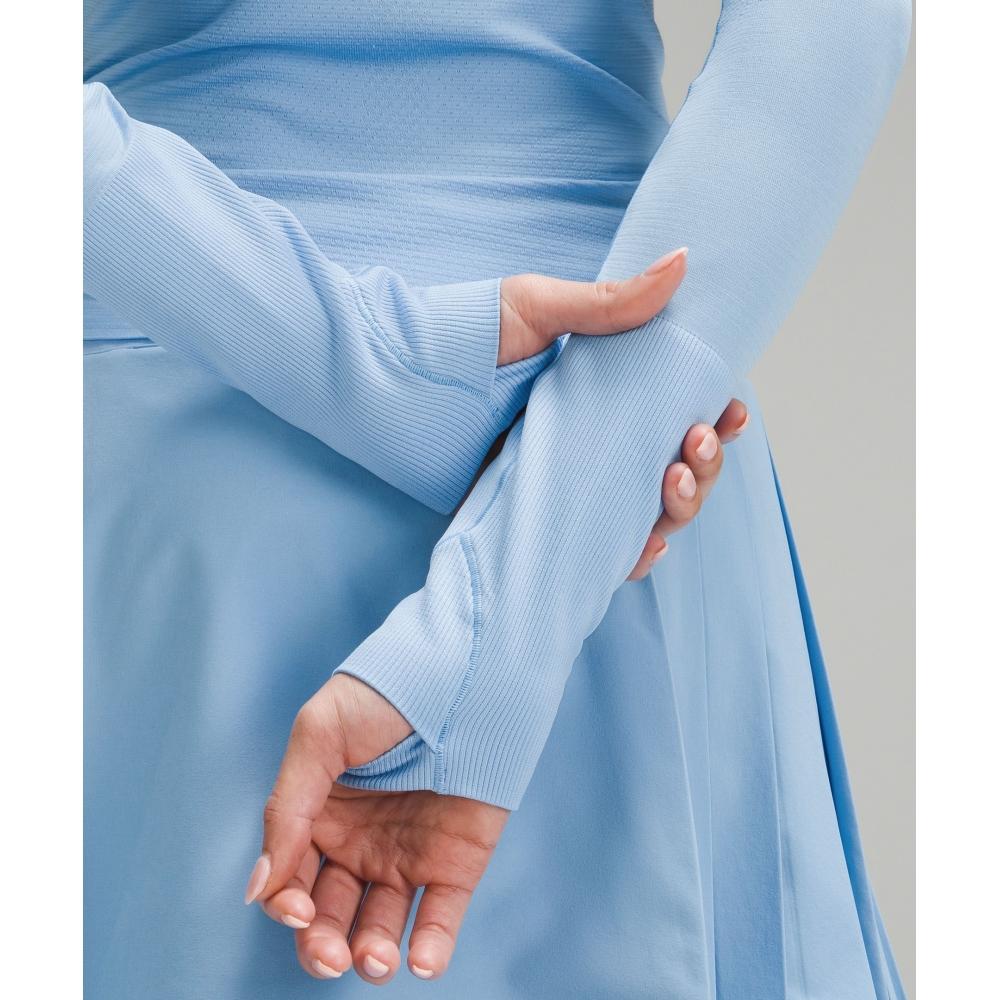 Lululemon Swiftly Tech Long Sleeve Shirt 2.0  Waist Length Sinatra Blue Sinatra Blue