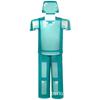 My World Minecraft Diamond Armor Cosplay Costume for Halloween