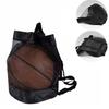 Sport Basketball Rucksack Umhängetasche Basketball Netzbeutel Volleyball Fußball