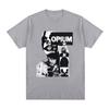 Opium Ken Carson Destroy Lonely Gothic T Shirts Hip Pop Fashion Vintage Short Sleeve Rapper Playboi Carti TShirt Unisex