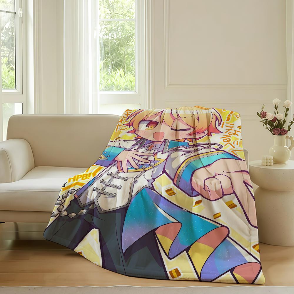 

Game role T Tenma T Tsukasa Blanket For Sofa Office Bed Plane Travel Sleep Read Relax Camping Soft And Warm 75x90cm