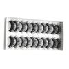 10Pairs False Eyelashes Thick Reusable Synthetic Fiber Naturals Cruelty-Free False Lashes for Daily Life