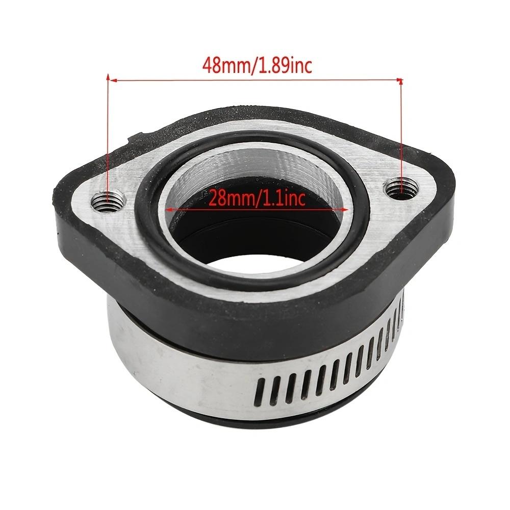 Manifold Intake Pipe Adapter Boot Rubber Flange For Mikuni VM24 Keihin Carb PE24 PE26 PE28 OKO Carburetor Pit Dirt Bike 28mm