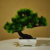 Artificial Plastic Plants Bonsai Small Tree Pot Fake Plant Potted Flower Garden Arrangement Ornaments Room Home Table Decoration