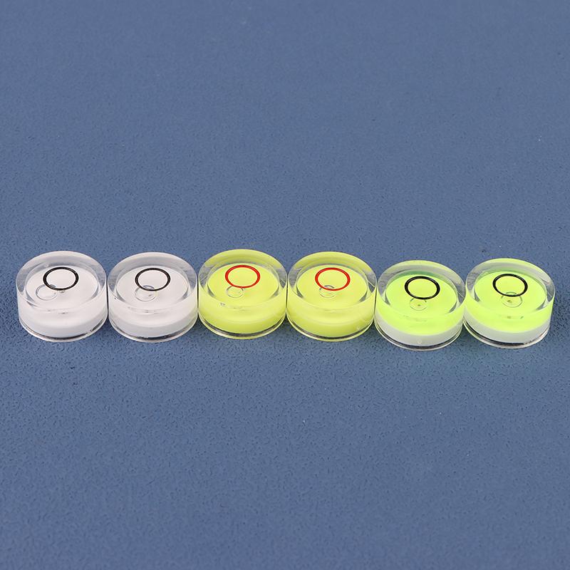5Pcs Mini Round Accuracy Bubble Level Bullseye Instrument Horizontal Precision Bubble Level Measuring Tool