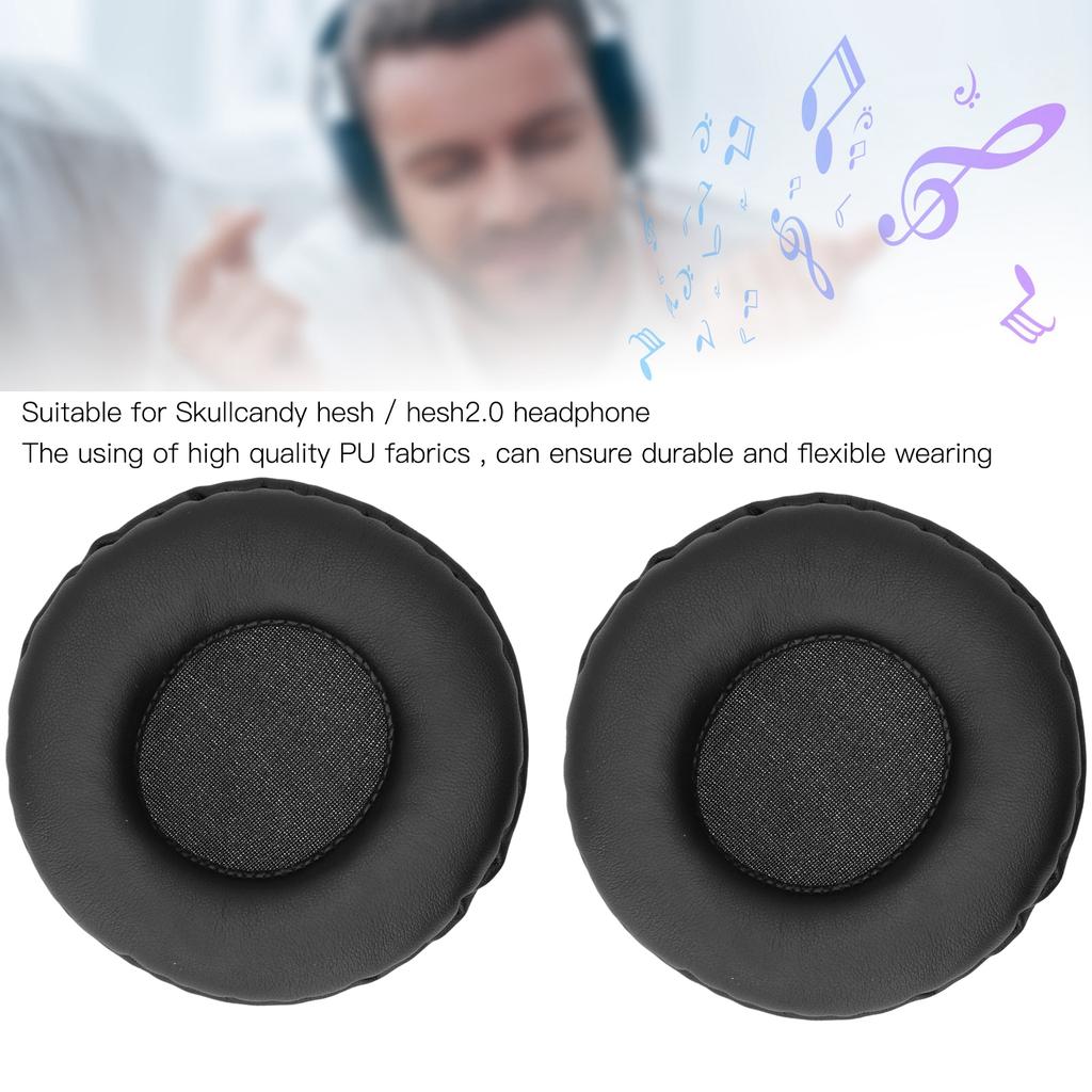 Pair Headphone Ear Cover Sponge Headset Earpad Cushion Fit for HESHCelsiusHESH 2.0