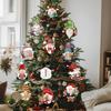 Christmas Wooden Pendant Navidad Natal Noel Tree Faceless Doll Hanging Ornament Christmas Decoration For Home 2026 New Year 2026