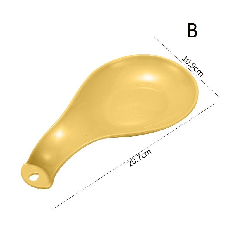 Spoon Rest Large Plastic Spoon Holder Heat-Resistant Cooking Spoon Rest Coffee Spoon Holder Dishwasher Safe Spoon Rest