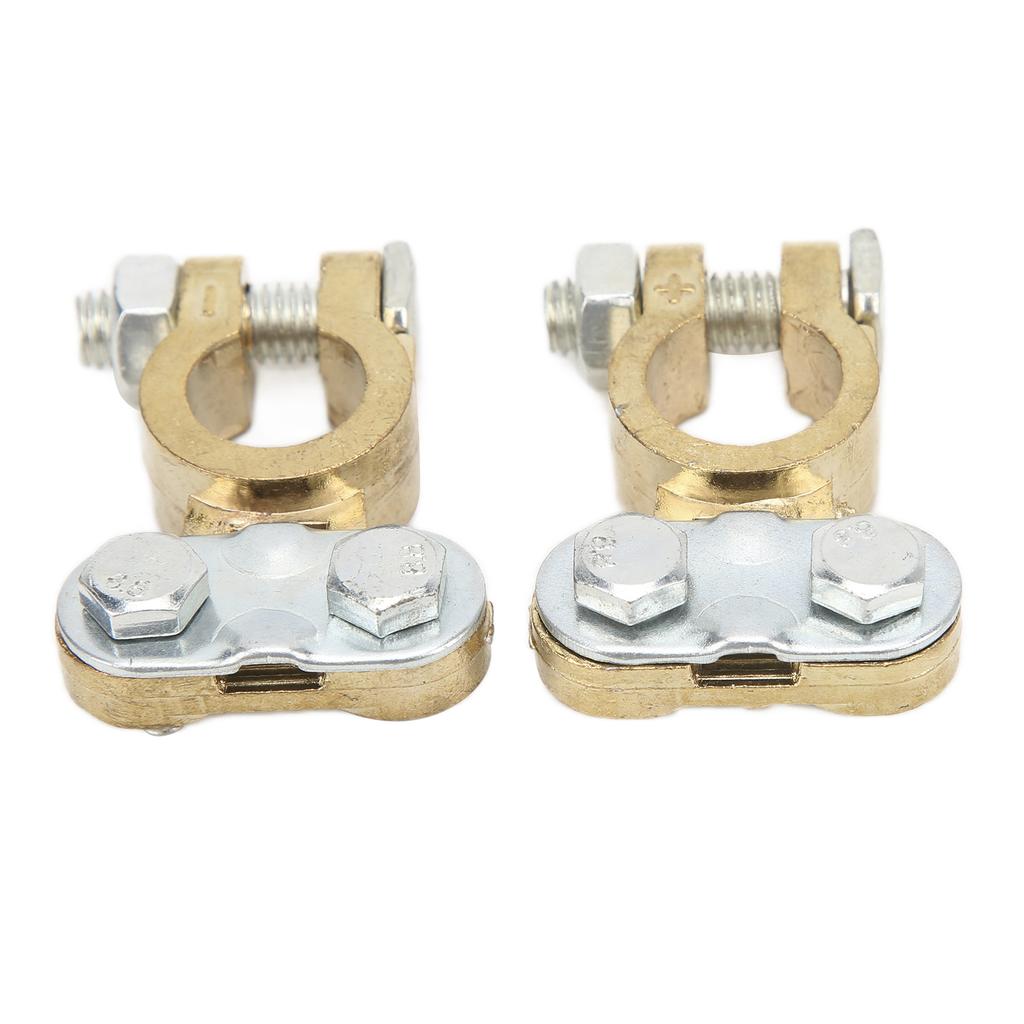 1 par bilbatteriterminaler Korrosjonsbestandighet metallbatteriterminalklemmekoblinger for biler