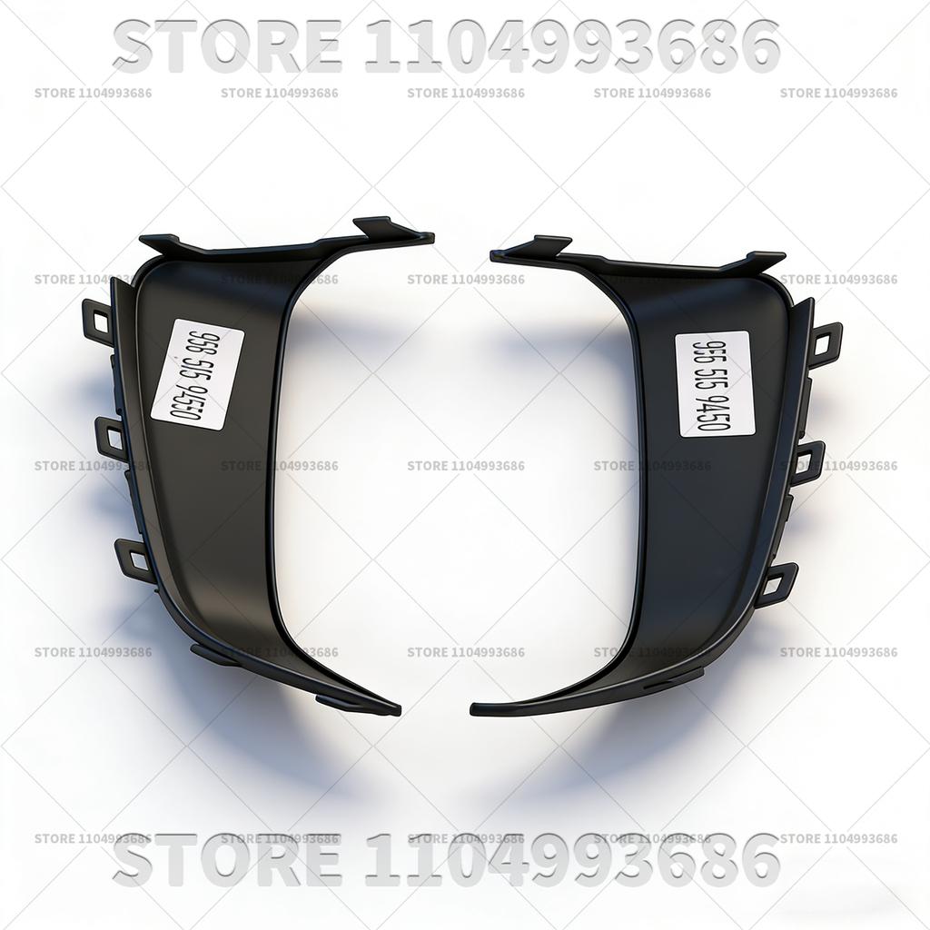 For Porsche 2015 2016 2017 2018 Cayenne GTS Turbo (958) Front Bumper Inlet Duct Left And Right OEM 95850594550 95850594650