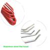 5PCS New Double Layer Dent Repair Pry Bar Flat Bar Hail Hook Repair Tool Car Body Dent Removal Automotive Hooks Rods