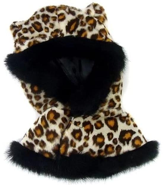 

Gift Plush Toy Strap Costume Poncho Leopard Print GiftCloset Gift Closet