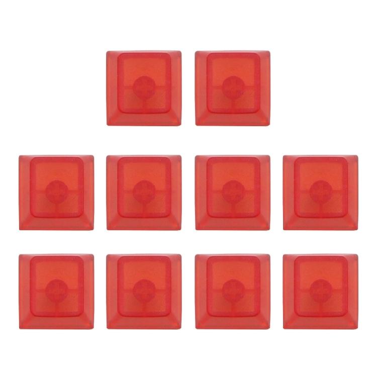 Original Height Keycaps Matte Frosteds Texture NonEngraved Transparents Keycaps Mechanical Keyboards Replacement Parts