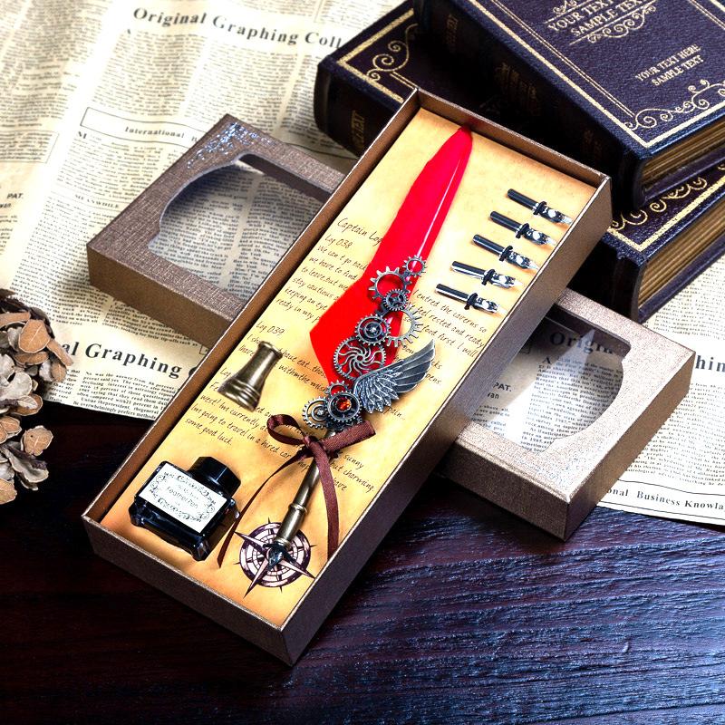 

Набор механических ручек-крыльев, ручка с основанием, креативный подарок на праздник