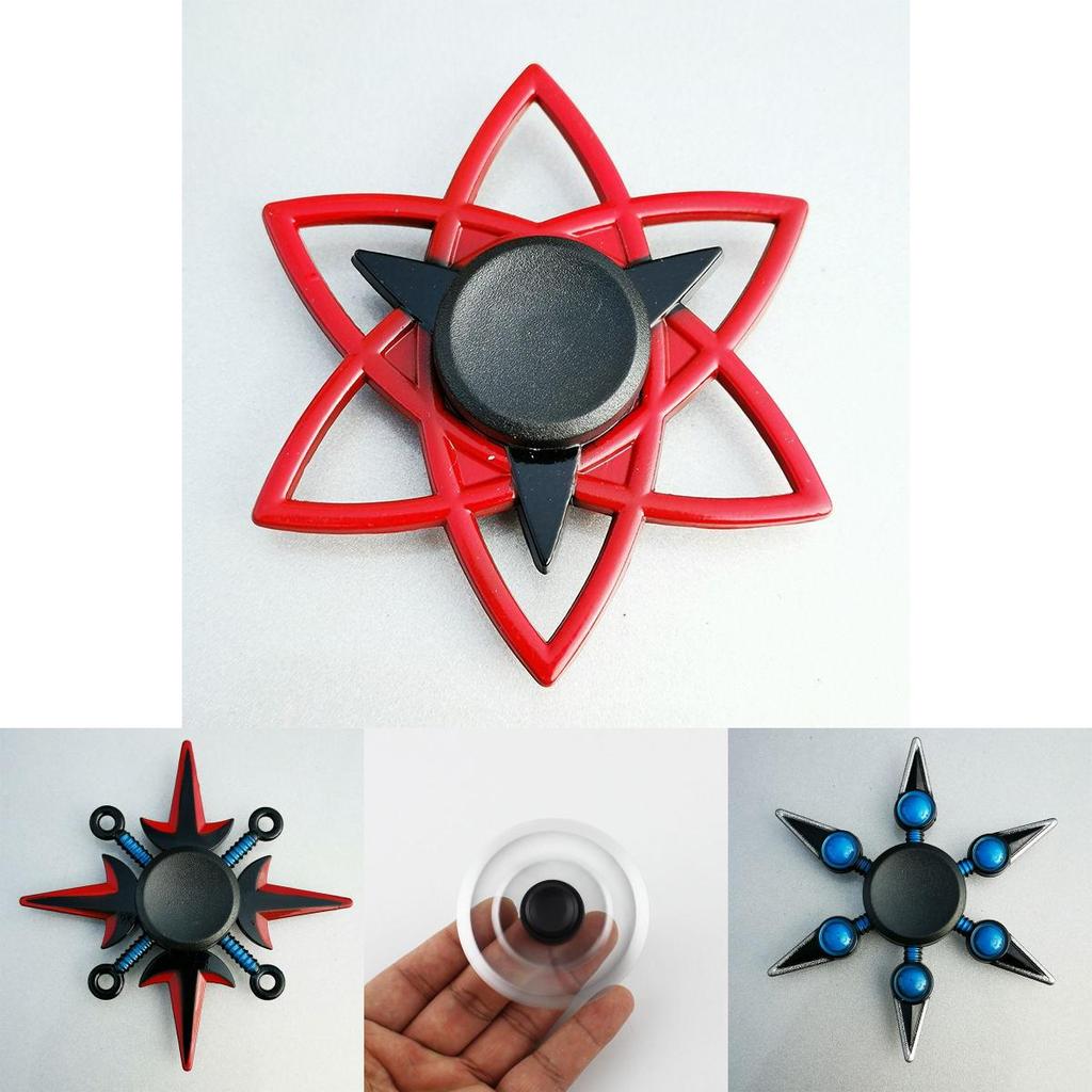 Naruto Shuriken Fingertip Spinner High-speed Rotation Antistress Toy For Kids And Adults