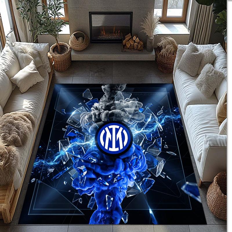 Borussia Dortmund Printed Flannel Area Rug Non Slip Soft Polyester Floor Carpet Indoor Decor Mat for Bedroom Living Room Sofa