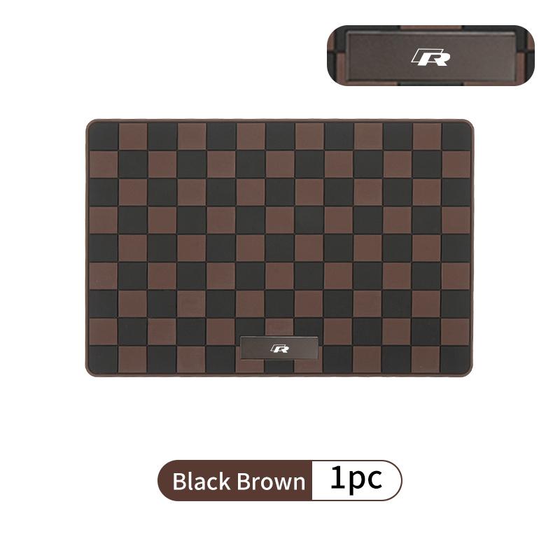 PVC Car Dashboard Sticky Anti-slip Mat Phone Keys Storage Pad For Volkswagen VW Golf Polo 4 5 6 Passat B5 B6 B7 CC Jetta Tiguan zw8