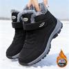 Men Boots Brand Climbing Shoes Men's Outdoor Sports Cotton Oes Winter Fce Lined High Top Thi Bot Climbing Casual Warm Boots