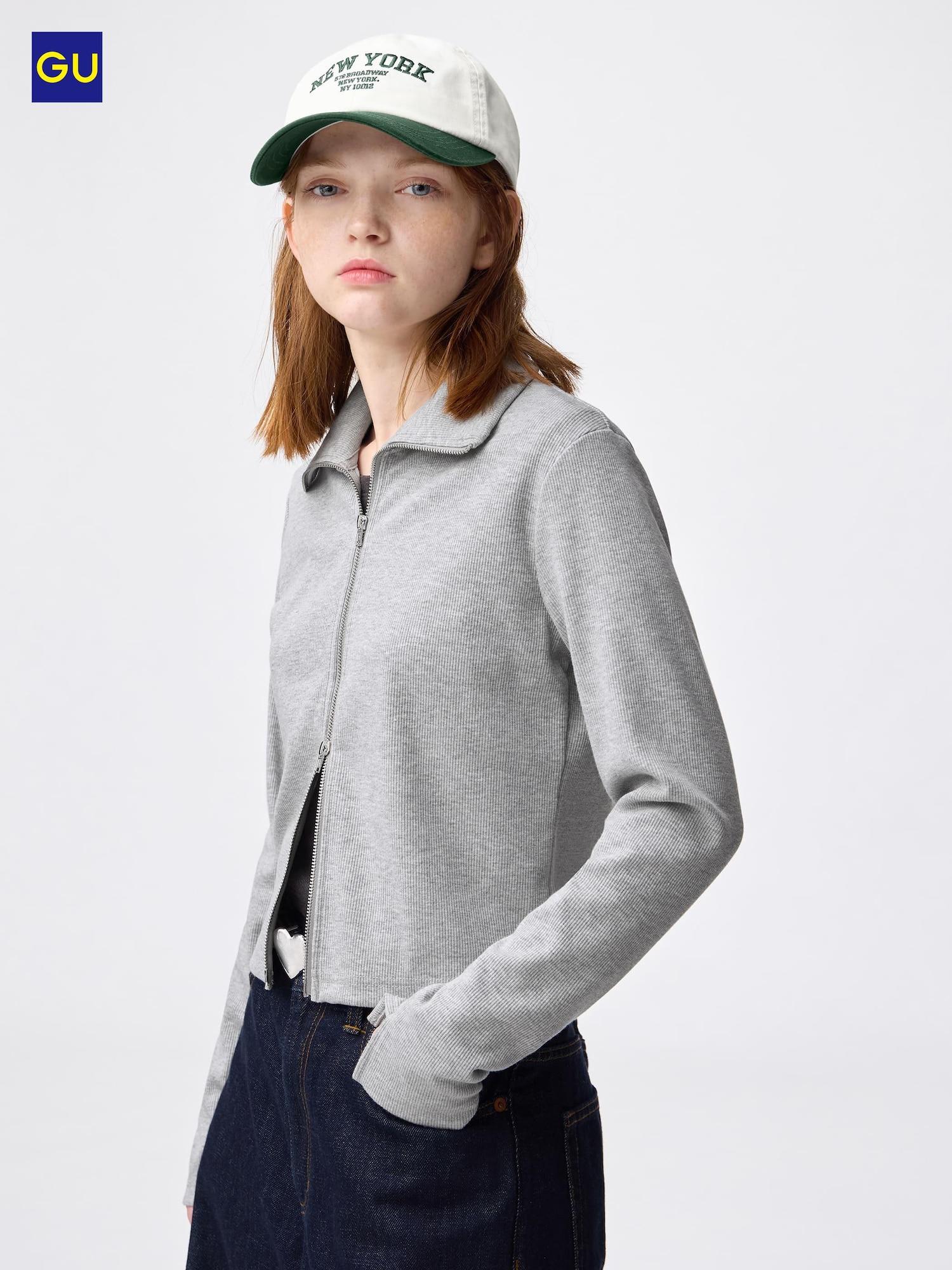 Кардиган на двойной молнии Uniqlo Gu 03 GRAYWOMEN S 4835₽