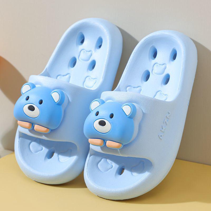 Auslaufsichere EVA-Hausschuhe für Kinder - Rutschfeste Sandalen für Jungen für alle Jahreszeiten